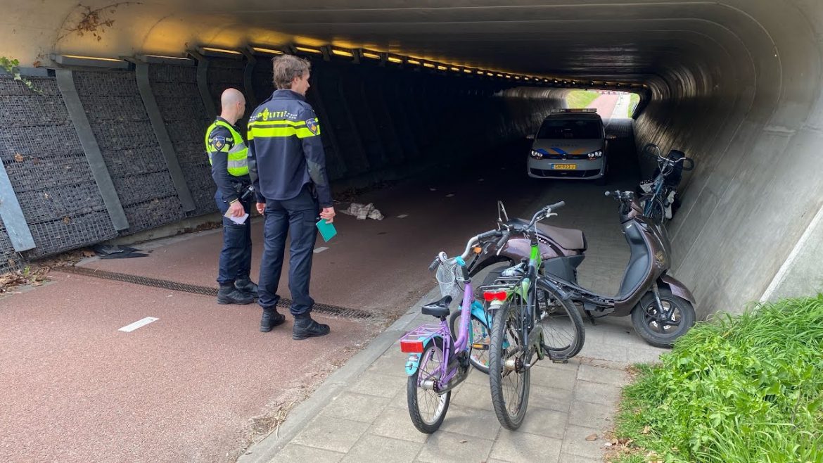 Fietster ernstig gewond bij aanrijding in fietstunnel Rielerweg